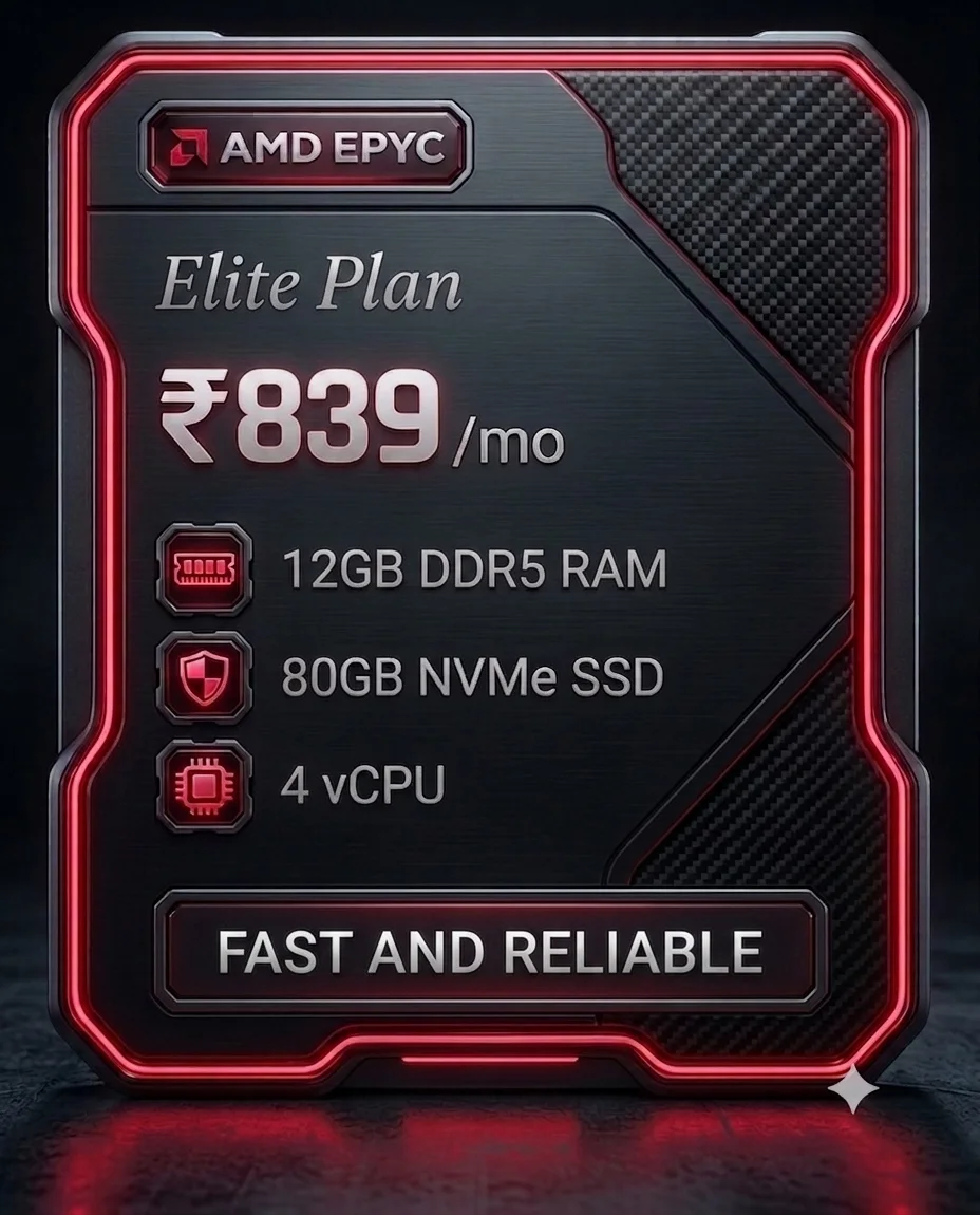 Elite Plan VPS Amd