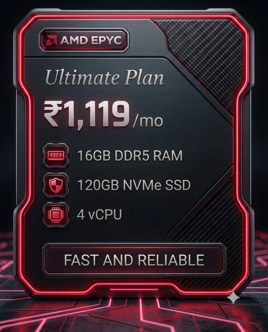 Ultimate Plan VPS Amd