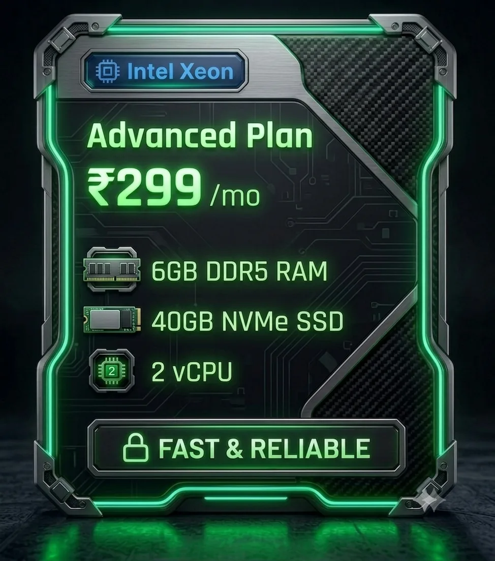 Advance Plan VPS Intel