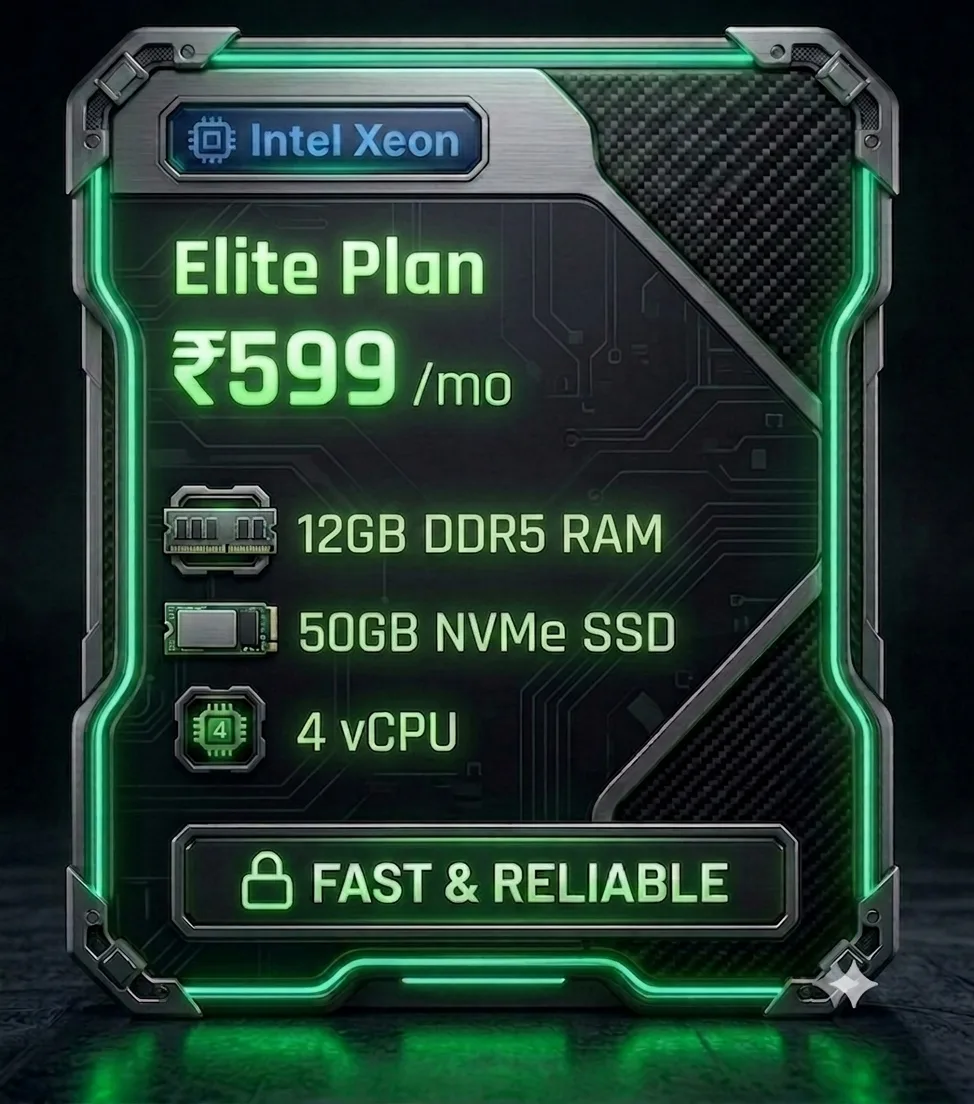 Elite Plan VPS Intel