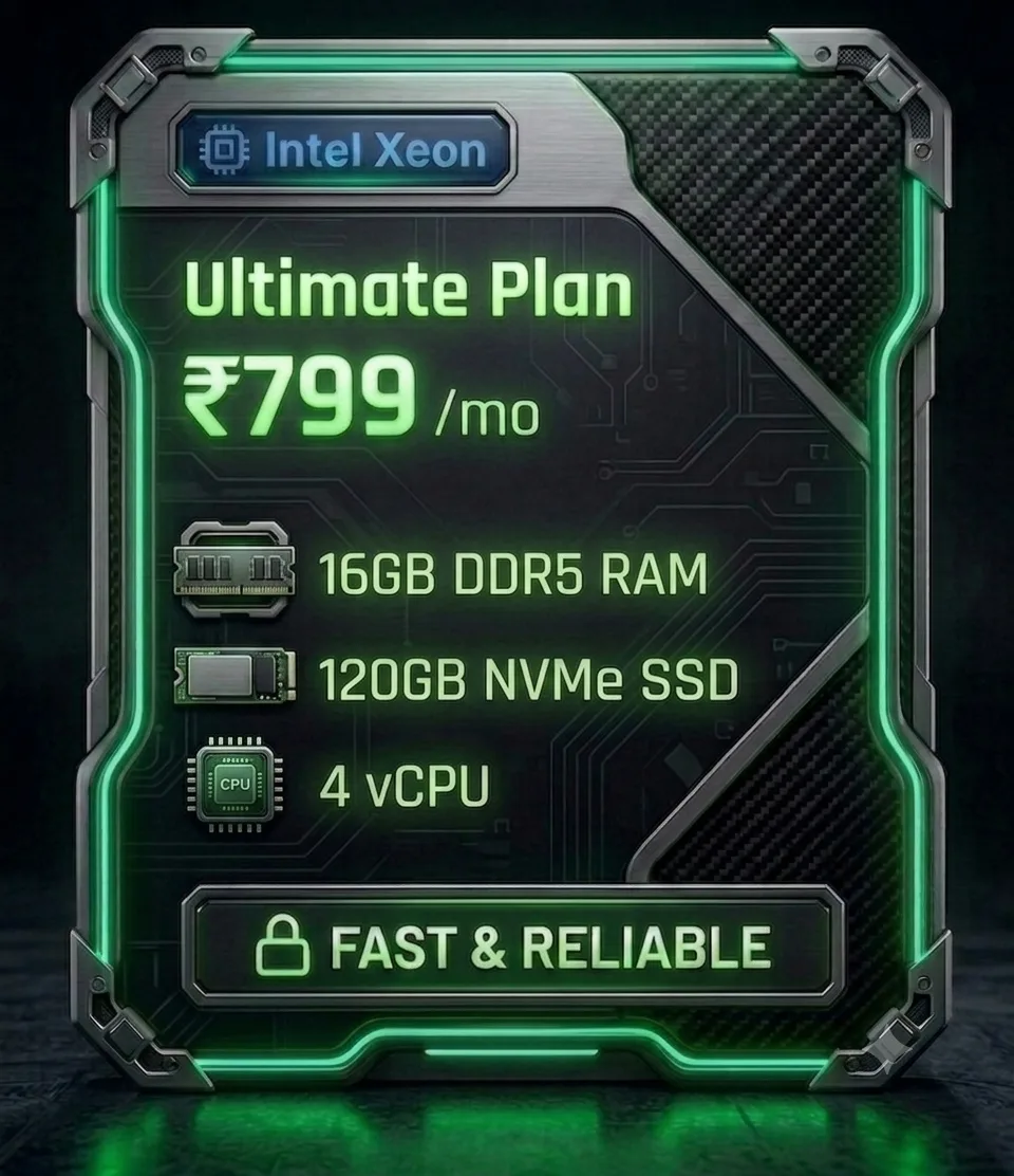Ultimate Plan VPS Intel