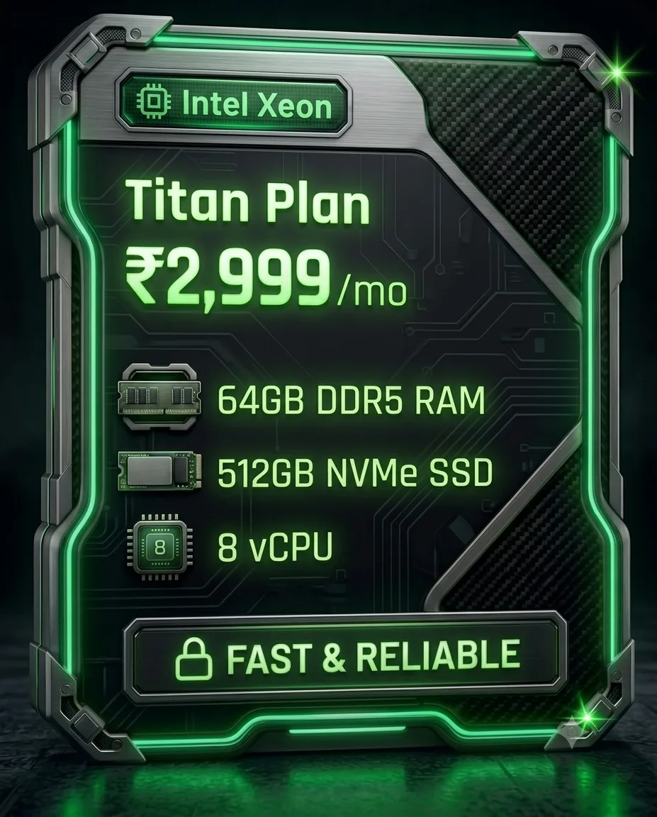 Titan Plan VPS Intel